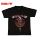 Tričko metal dětské Mötley Crüe - Feelgood Red Circle - ROCK OFF - MOTTEE43BB