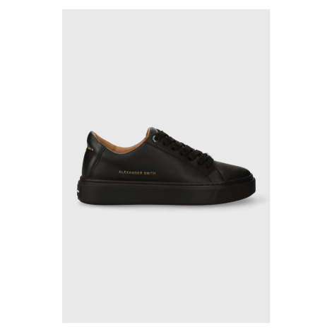 Kožené sneakers boty Alexander Smith London černá barva, ALAYN1U14BLK