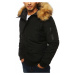 Pánská bunda zimní parka s kapucí a kožíškem TX3940