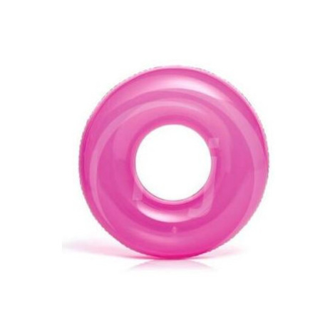 Kruh Intex Transparent Tubes 59260NP Barva: růžová
