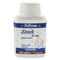 MedPharma Zinek 15 mg 107 tablet