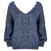 Kamea Woman's Sweater K.21.610.12 Navy Blue