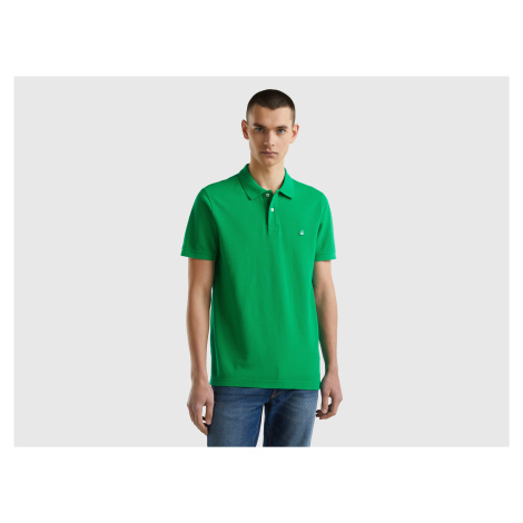 Benetton, Green Regular Fit Polo United Colors of Benetton