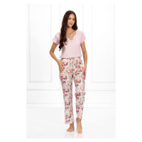 Růžové pyžamo Ines