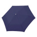 Doppler Mini Slim Carbonsteel Dámský plochý skládací deštník modrý 722863DMA