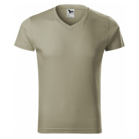 MALFINI Pánské tričko Slim Fit V-neck