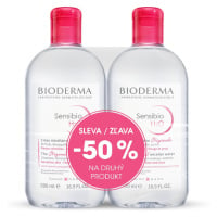 BIODERMA Sensibio H2O micelární voda 500 ml 1+1 Festival