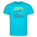 Kilpi TYPON-M Pánské bavlněné tričko SM0304KI Modrá