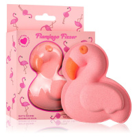 I Heart Revolution Bath Fizzer Flamingo koupelová bomba s vůní Pineapple & Peach 110 g