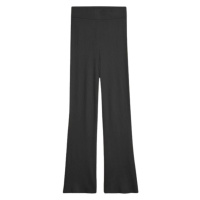 Tommy Jeans Sweatpants - TJW A-LINE RIB BADGE PANT black