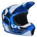 FOX Youth V1 Lux Helmet Blue Přilba