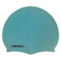 Crowell Recycling Pearl silikonová plavecká čepice světle modrá 6