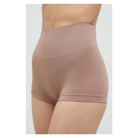 Modelující šortky Spanx 2-pack dámské, hnědá barva