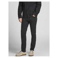 Černé pánské slim fit džíny Jack & Jones Glenn