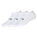 3PACK ponožky Under Armour bílé (1347094 100)