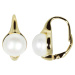 JwL Luxury Pearls Pozlacené náušnice s pravými perlami JL0532