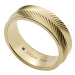 Fossil Elegantní pozlacený prsten Harlow JF04118710 53 mm