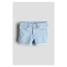 H & M - Superstrečové džínové šortky - modrá