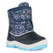 Geox FLANFIL GIRL B Dětské kotníkové boty, modrá, velikost