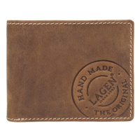 Pánská kožená peněženka Lagen Thor - hnědá