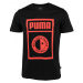 Puma SLAVIA PRAGUE GRAPHIC TEE Pánské triko, černá, velikost