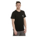 Meatfly pánské tričko Valhalla Black | Černá | 100% bavlna