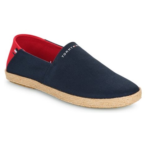 Tommy Hilfiger HILFIGER ESPADRILLE CORE TEXTILE Tmavě modrá