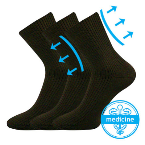 BOMA® ponožky Viktor hnědá 3 pár 102141