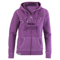 SCOTT W´S ZIP VINTAGE Sportovní dámská mikina fialová