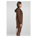 Dámská mikina zip // Urban Classics / Ladies Sweat Parka brown