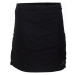2117 KLINGA Dámská krátká prošívaná sukně, černá, velikost