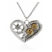 SteamPunk náhrdelník malé Srdce