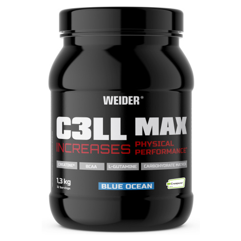 Weider Cell Max 1,3 kg, potréninkový nápoj s dextrózou, kreatinem, l-glutaminem Varianta: