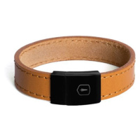Kožený náramek Cognac Leather Bracelet XXL=20-21cm
