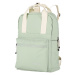 Travelite Basics Canvas Backpack Light green
