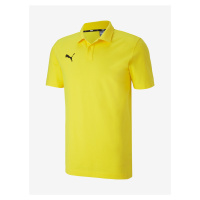Žluté pánské sportovní polo tričko Puma Team Goal 23