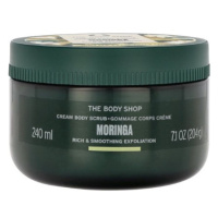 The Body Shop Vyhlazující tělový peeling pro suchou pokožku Moringa (Cream Body Scrub) 240 ml