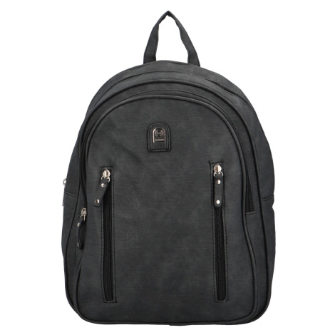 Jednoduchý městský batoh Tesop, černá L&H