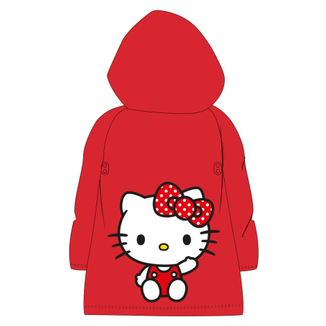 Hello Kitty - licence Dívčí pláštěnka - Hello Kitty 52282328, červená Barva: Červená
