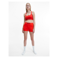 Dámské šortky Calvin Klein QS6799E REIMAGINED HER | červená