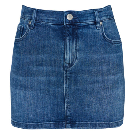 SUKNĚ GANT D1. DENIM SKIRT modrá