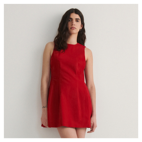 Reserved - Mini šaty - Červená