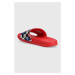Dětské pantofle adidas ADILETTE COMFORT S červená barva