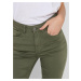 Zelené skinny fit kalhoty JDY Lara