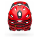 Cyklistická helma Bell Super DH Spherical fasthouse matte red/black