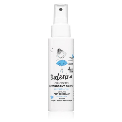 FlosLek Laboratorium Balerina deodorant na chodidla s chladivým účinkem 100 ml
