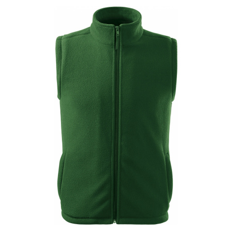 Rimeck Next Unisex fleece vesta 518 lahvově zelená