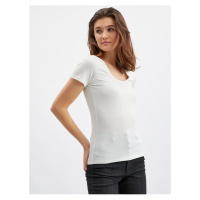 Bílé dámské basic tričko ORSAY