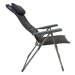 Vango HYDE DLX CHAIR Židle, tmavě šedá, velikost