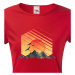Dámské tričko pro turisty a cestovatele Západ slunce